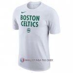 Maillot Manche Courte Boston Celtics Ville Blanc