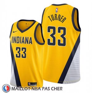 Maillot Indiana Pacers Myles Turner Statement Edition Jaune