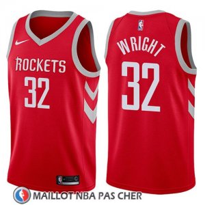 Maillot Houston Rockets Brandan Wright 32 Icon 2017-18 Rouge