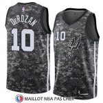 Maillot Spurs Demar Derozan 10 Ciudad 2018-19 Gris