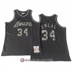 Maillot Los Angeles Lakers Kobe Bryant NO 34 Swingman Mitchell & Ness 1996-97 Noir