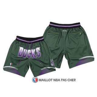 Short Milwaukee Bucks Just Don Vert