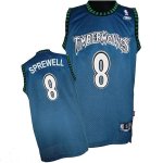 Maillot Retro Timberwolves Mssury 8 Bleu