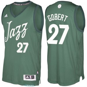 Maillot Navidad 2016 Rudy Gobert Jazz 27 Vert
