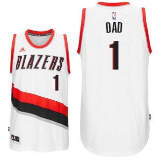 Maillot Fete des Peres Blazers Dad 1 Blanc