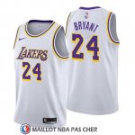 Maillot Lakers Kobe Bryant 24 Association 2018-19 Blanc