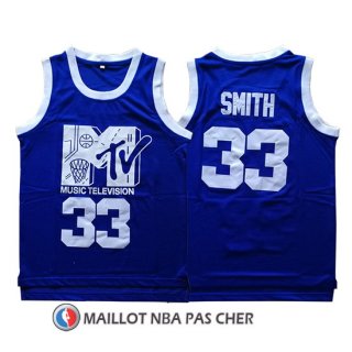 Maillot Pelicula Music Television Smith 33 Bleu