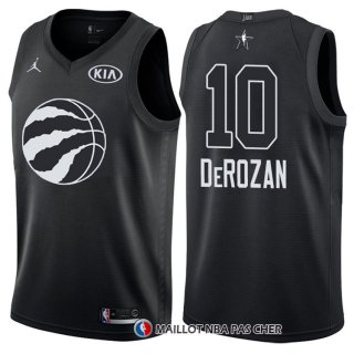 Maillot All Star 2018 Toronto Raptors Demar Derozan 10 Noir