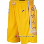 Short Los Angeles Lakers Ville Jaune