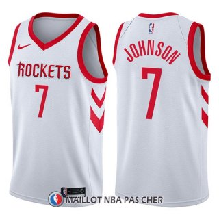Maillot Houston Rockets Joe Johnson Association 7 2017-18 Blanc