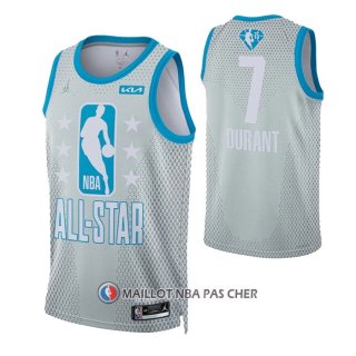 Maillot All Star 2022 Brooklyn Nets Kevin Durant NO 7 Gris