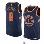Maillot New York Knicks Mario Hezonja Ville 2018 Bleu