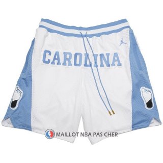 Short NCAA North Carolina Tar Heels Blanc
