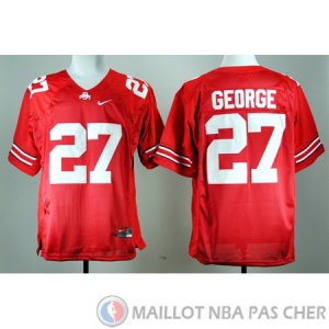Maillot NCAA Eddie George Rouge Retro