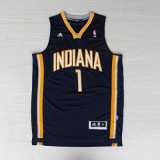 Maillot Pacers Stephenson 1 Noir