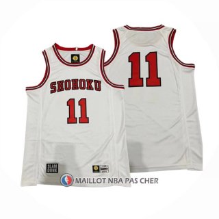 Maillot Shohoku Rukawa NO 11 Blanc