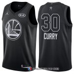 Maillot All Star 2018 Golden State Warriors Stephen Curry 30 Noir