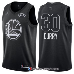Maillot All Star 2018 Golden State Warriors Stephen Curry 30 Noir