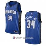 Maillot Orlando Magic Wendell Carter JR. NO 34 Statement 2022-23 Bleu