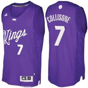 Maillot Navidad 2016 Darren Collison Kings 7 Violet