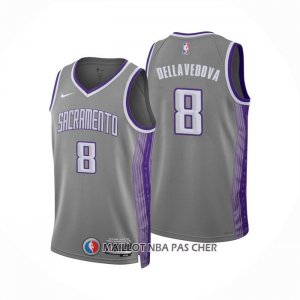 Maillot Sacramento Kings Matthew Dellavedova NO 8 Ville 2022-23 Gris
