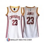 Maillot Femme Cleveland Cavaliers James 23 Blanc