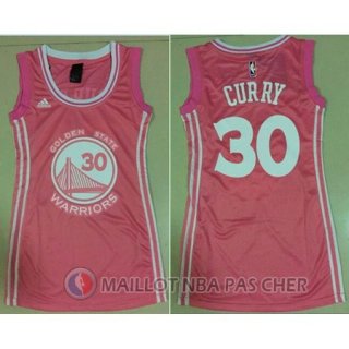 Maillot NBA Femme de Curry Golden State Warriors 30# Rose