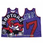 Maillot Tornto Raptors Kyle Lowry Mitchell & Ness Big Face Volet