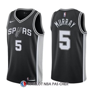 Maillot San Antonio Spurs Dejounte Murray Swingman Icon 5 2017-18 Noir