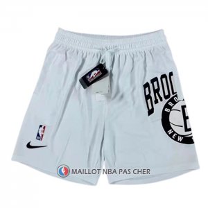 Short Brooklyn Nets Big Logo Just Don Blanc