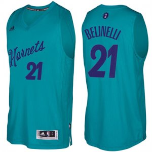 Maillot Navidad 2016 Marco Belinelli Hornets teal 21