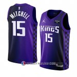 Maillot Sacramento Kings Davion Mitchell NO 15 Statement 2023-24 Volet