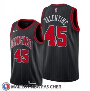 Maillot Chicago Bulls Denzel Valentine Statement Edition Noir