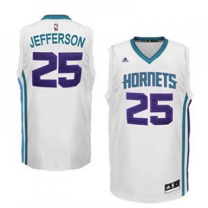 Maillot Hornets Jefferson 25 Blanc
