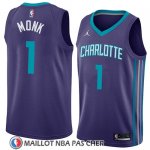 Maillot Charlotte Hornets Malik Monk Statement 2018 Noir 2018 Volet