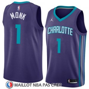 Maillot Charlotte Hornets Malik Monk Statement 2018 Noir 2018 Volet