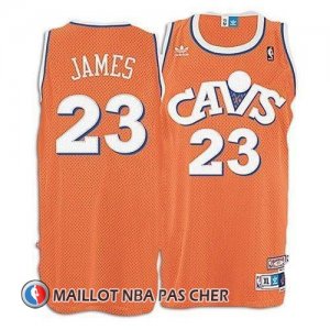 Maillot Enfant James Cleveland Cavaliers 23 Orange