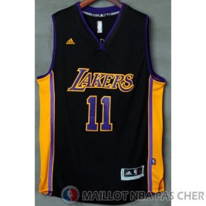 Maillot Lakers ventilateurs Yi Los #11 Noir