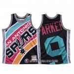 Maillot San Antonio Spurs Tony Parker Mitchell & Ness Big Face Noir