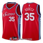 Maillot Philadelphia 76ers Trevor Booker Statement 35 2017-18 Rouge