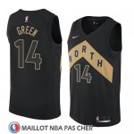 Maillot Toronto Raptors Danny Green Ciudad 2018 Noir
