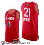 Maillot All Star 2020 Eastern Conference Joel Embiid Rouge