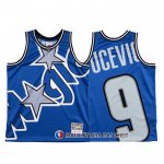 Maillot Orlando Magic Nikola Vucevic Mitchell & Ness Big Face Bleu