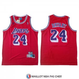 Maillot Los Angeles Lakers Kobe Bryant Rouge6