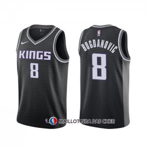 Maillot Sacramento Kings Bogdan Bogdanovic Statement Noir