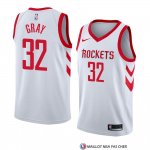 Maillot Houston Rockets Rob Gris Association 2018 Blanc