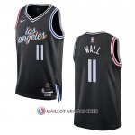 Maillot Los Angeles Clippers John Wall NO 11 Ville 2022-23 Noir