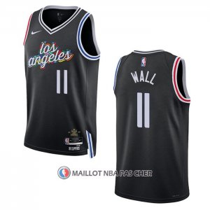 Maillot Los Angeles Clippers John Wall NO 11 Ville 2022-23 Noir