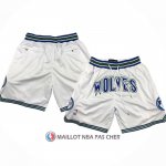 Short Minnesota Timberwolves Classic Just Don Blanc