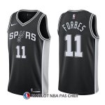 Maillot San Antonio Spurs Bryn Forbes Swingman Icon 11 2017-18 Noir